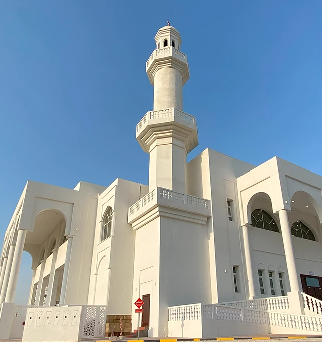 Interior Design, gulf contracting company, Qatar mosque